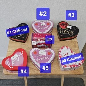 Valentine's Tins! Free with a $12 or more purchase!